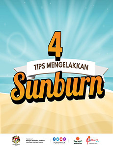 Tips Mengelakkan Sunburn (infografik 1) 